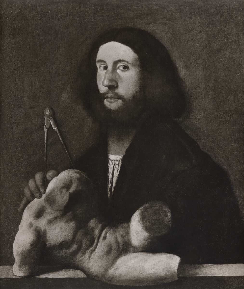 Ritratto di collezionista di antichitàRitratto di collezionista di antichità